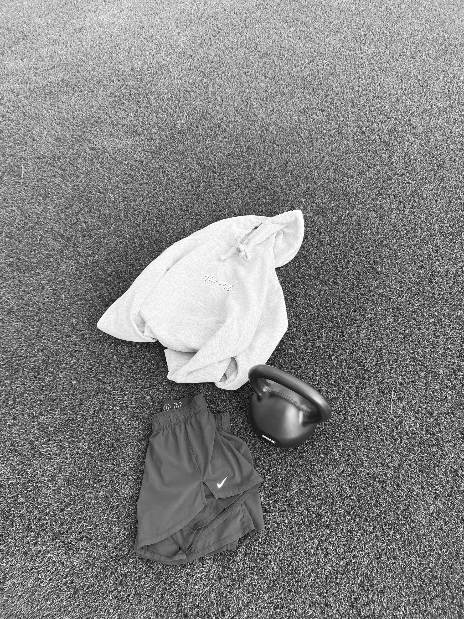 GREY FLEX – HOODIE