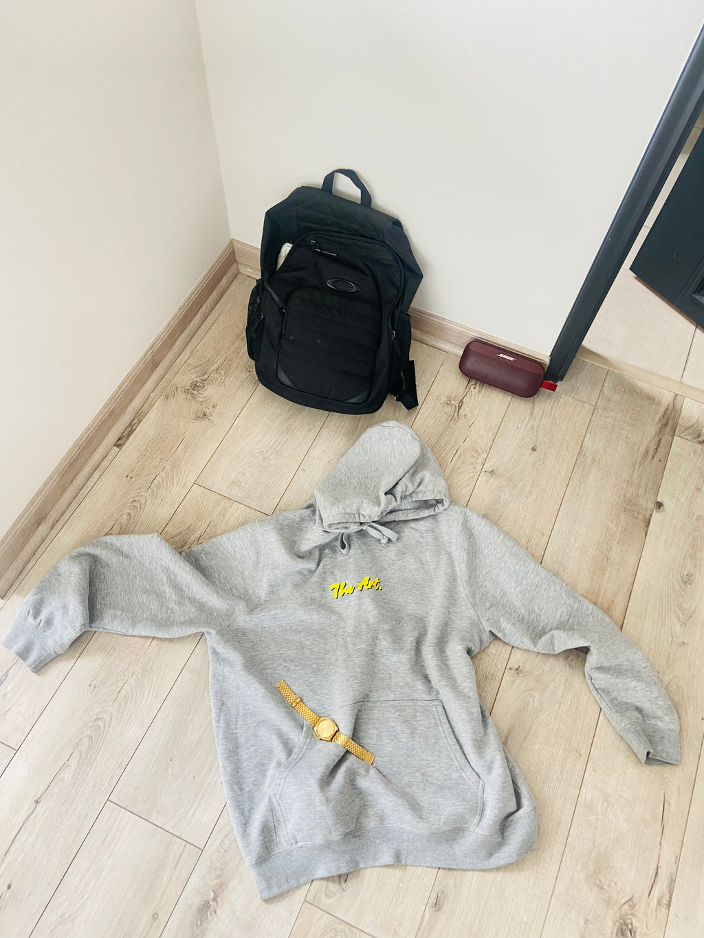 GREY FLEX – HOODIE