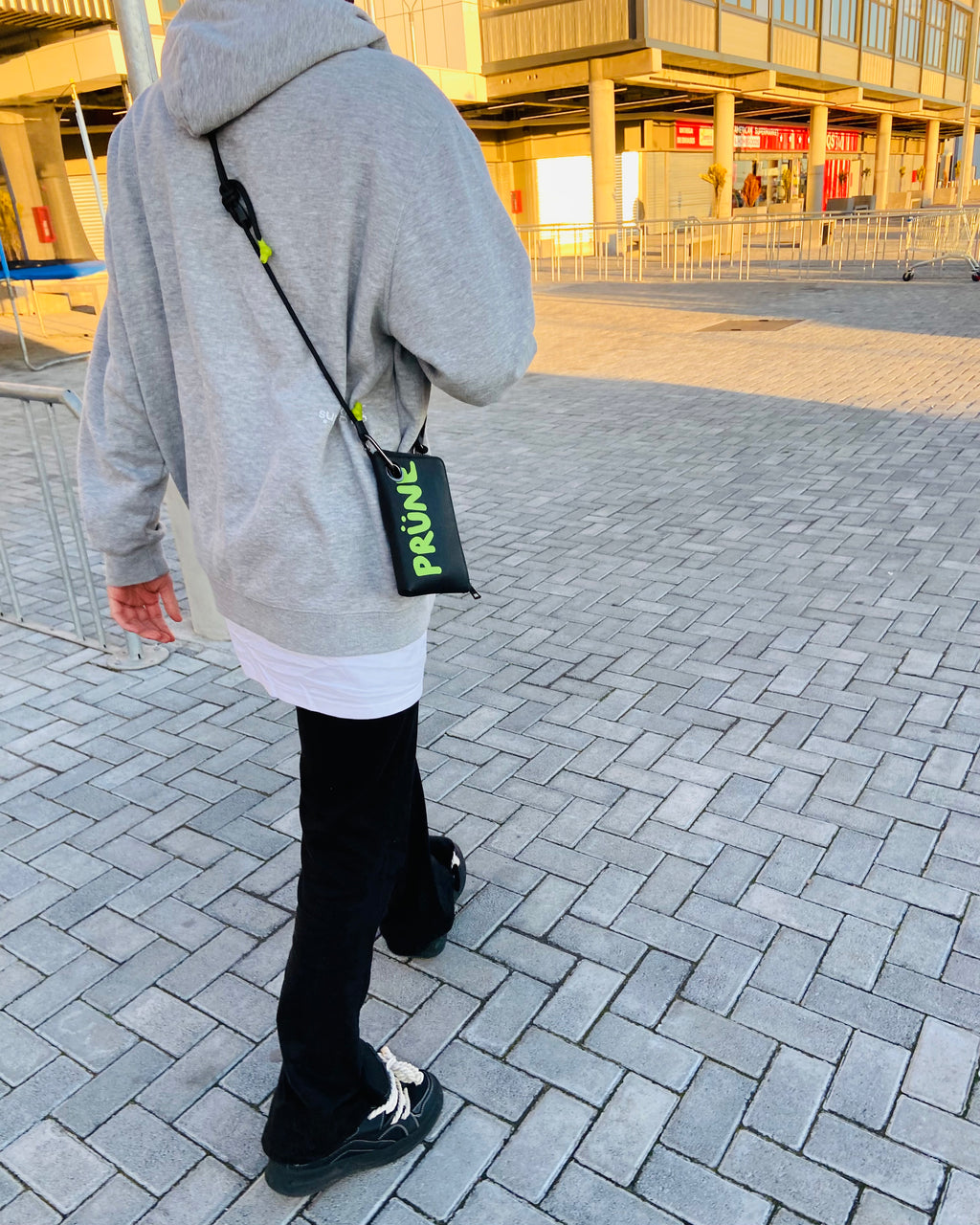 GREY FLEX – HOODIE